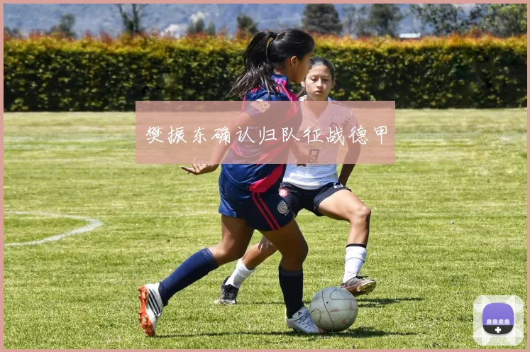 樊振东确认归队征战德甲